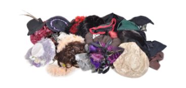 COLLECTION OF VINTAGE THEATRICAL HEADWEAR & HATS