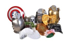 COLLECTION OF VINTAGE THEATRICAL COSTUME ARMOUR
