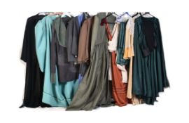 COLLECTION OF THEATRICAL COSTUME LADIES TWO PIECE SUITS