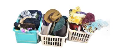 COLLECTION OF VINTAGE THEATRICAL COSTUME HEADGEAR