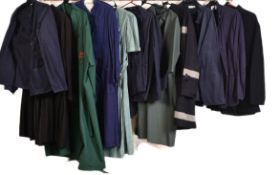 COLLECTION OF TWELVE VINTAGE ONE PIECE JUMPSUITS