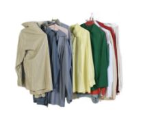 COLLECTION OF VINTAGE THEATRICAL COSTUME PEASANT SHIRTS