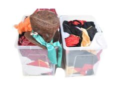 COLLECTION OF VINTAGE QUEEN OF HEARTS COSTUMES