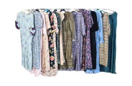 COLLECTION OF VINTAGE 20TH CENTURY STYLE COSTUME SHIFT DRESSES