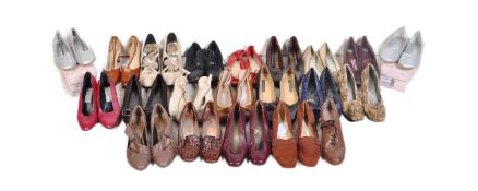 COLLECTION OF VINTAGE FOOTWEAR USED IN THEATRE