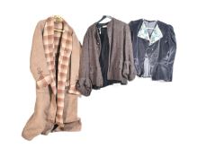 THREE VINTAGE 20TH CENTURY WOMENSWEAR COATS
