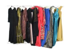 COLLECTION OF VINTAGE 20TH CENTURY COCKTAIL DRESSES