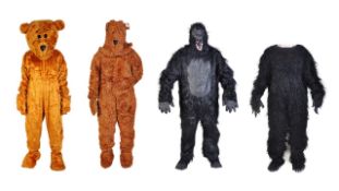 COLLECTION OF VINTAGE THEATRICAL COSTUME ANIMAL HEADGEAR
