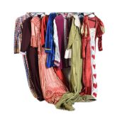 COLLECTION OF VINTAGE THEATRICAL COSTUME DRESSES