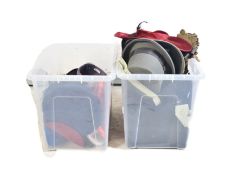 COLLECTION OF VINTAGE THEATRICAL COSTUME MENS TRILBY / TOP HATS