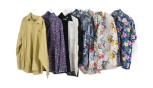 COLLECTION OF RETRO MENSWEAR HAWAIIAN STYLE SHIRTS
