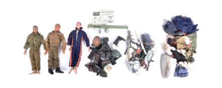ACTION MAN - VINTAGE PALITOY ACTION MAN WITH CLOTHING & ACCESSORIES