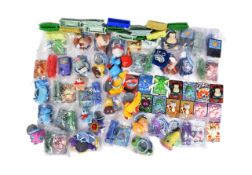 POKEMON - BURGER KING PLUSH KEYRINGS & POWER CARDS