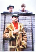 ONLY FOOLS & HORSES - DAVID JASON SIGNED 16X12