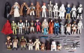 STAR WARS - COLLECTION OF VINTAGE KENNER / PALITOY ACTION FIGURES