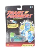 TRANSFORMERS - VINTAGE SPARKABOTS 'BLAZE' SEALED ACTION FIGURE