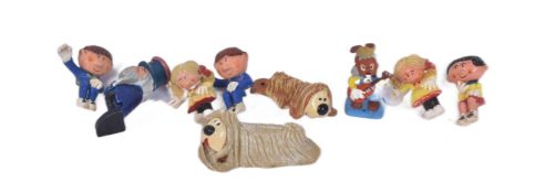 THE MAGIC ROUNDABOUT - CORGI - COLLECTION OF VINTAGE FIGURES