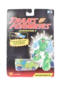 TRANSFORMERS - VINTAGE SPARKABOTS 'BLAZE' SEALED ACTION FIGURE