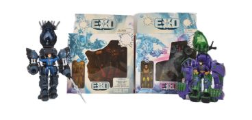 EXO SQUAD - X4 VINTAGE EXO SQUAD PLAYSET ACTION FIGURES