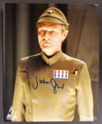 STAR WARS - JULIAN GLOVER (GENERAL VEERS) - SIGNED 8X10