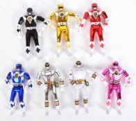 POWER RANGERS - VINTAGE BANDAI 1990S ' FLIP HEADS ' ACTION FIGURES