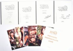 XENA WARRIOR PRINCESS - AUTOGRAPHED TV SCRIPTS + MORE