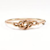 EARLY 20TH CENTURY KNOT BANGLE