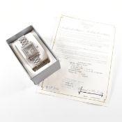 CHOPARD GENEVE HAPPY SPORT DIAMOND & STAINLESS STEEL WRISTWATCH