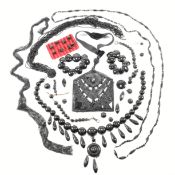 ASSORTED ANTIQUE & LATER JEWELLERY FRAGMENTS & FINDINGS