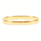 HALLMARKED 22CT GOLD BAND RING