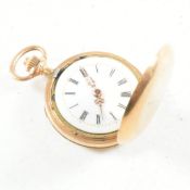 SWISS 14CT GOLD FOB WATCH AF