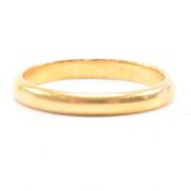 HALLMARKED 22CT GOLD BAND RING