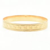 ANTIQUE 18CT GOLD BANGLE BRACELET