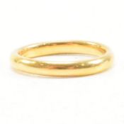 HALLMARKED 22CT GOLD BAND RING