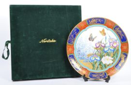 20TH CENTURY CERAMIC NORITAKE LIMITED EDITION 1980 YEAR PLATE