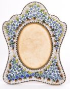 ITALIAN MICRO MOSAIC PICTURE FRAME - MID 20TH CENTURY