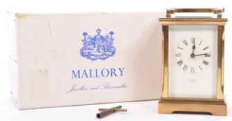 VINTAGE EARLY 20TH CENTURY MANTEL CLOCK BY MALLORY OF BATH