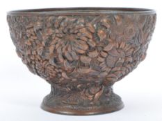 EARLY 20TH CENTRY JAPANESE MEIJI BRONZE BOWL