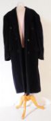 VINTAGE YVES SAINT LAURENT MENS WOOL & CASHMERE COAT