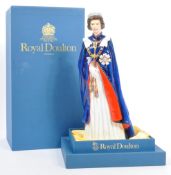 ROYAL DOULTON LIMITED EDITION QUEEN ELIZABETH II CHINA FIGURE