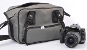 CANON EOS 400D DIGITAL CAMERA - CANON ZOOM LENS W/ CARRY CASE