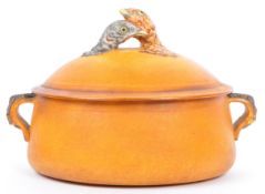 VINTAGE FRENCH PILLIVUYT GAME TUREEN CASSEROLE DISH