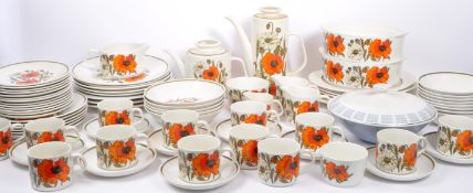 J & G MEAKIN - MID 20TH CENTURY POPPY TEA / COFFEE SERVICE