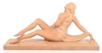 SALVATORE MELANI - EARLY 20TH CENTURY POTTERY SCULPTURE