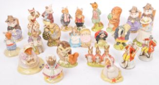 COLLECTION OF BEATRIX POTTER FIGURES ROYAL ALBERT / DOULTON
