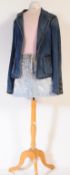 VINTAGE DESIGNER CLOTHING - D&G DENIM SKIRT & BURBERRY JACKET