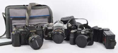 COLLECTION OF VINTAGE 20TH CENTURY CAMERAS AND LENSES
