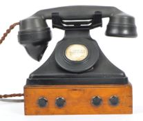 EARLY 20TH CENTURY BAKELITE INTERCOM TELEPHONE