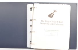 KING OF ROCK & ROLL ELVIS PRESLEY STAMP & COIN COLLECTION REF '2690'