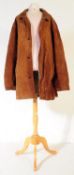 VINTAGE MENS SUEDE NOVA CHECK BURBERRY JACKET COAT